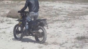 Минск X 250.Поездка на карьер .Часть 2.