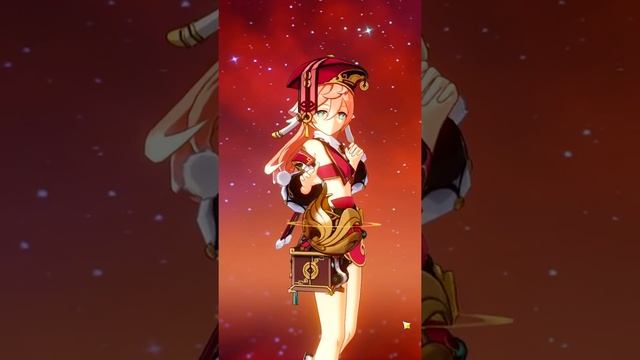 Янь Фэй - Лучший f2p билд | Гайд за 1 минуту Genshin Impact #Shorts