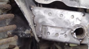 #suzuki #jimny Ремонт рамы, оторвало кронштейн тяги панара.