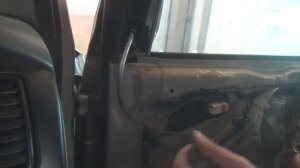 Как снять зеркало заднего вида. Mazda MPV.