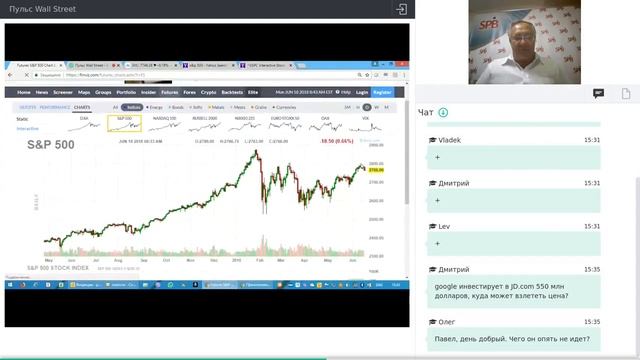 Пульс Wall Street (18.06.2018) смотреть онлайн