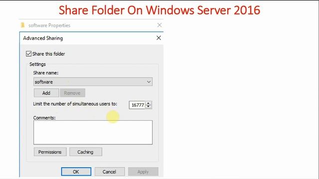 12 How to Share Folder Explained | Workgroup Networking | Windows Server 2016 Tutorial