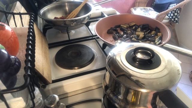 Плов из крупного булгура с овощами или патлыджанлы булгур пилавы ??????