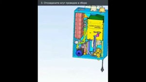 Замена  трансформатора розжига NAVIEN ACE Turbo