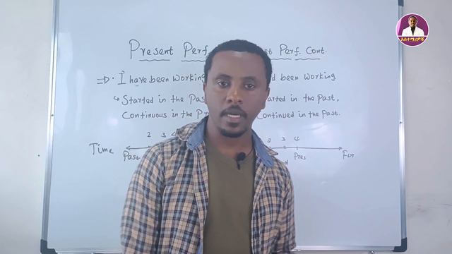 እንግሊዘኛዎን በእጥፍ ያሳድጉ | Present Perfect Continuous and Past Perfect Continuous смотреть онлайн