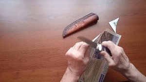 Нож из стали RWL-34.