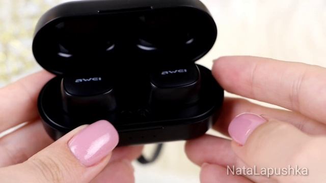 Отличные беспроводные Bluetooth наушники #T13 TWS  от Awei смотреть онлайн