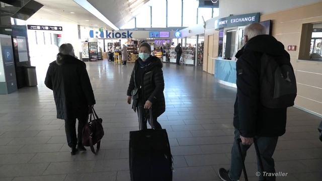 ARRIVING AT TALLINN Airport in Estonia - Lennart Meri Tallinn Airport Arrival Process смотреть онлайн