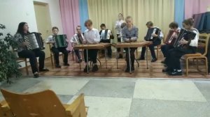 А.Доренский "Весёлое настроение". Исп.: Инструментальный ансамбль (старшая группа).