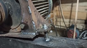 самодельная пилорама часть 2 подъём и мотор