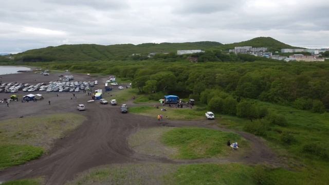 DJI Mini 2. 4K. 30FPS. Камчатский край. Фестиваль морской рыбалки. Клевое сафари 2021. смотреть онлайн