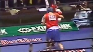 Alexander Maletin vs Tümentsetsegiin Üitümen, the 1997 World boxing championships final (60 kg)