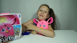 СУПЕР ФЕРБИ распаковываем ферби розовый SUPER FURBY pink Furby extract