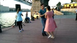 Бачата Парк горького в Москве июль 2017