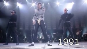 Michael Jackson bailando 1969 2009 Майкл Джексон