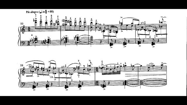 Conlon Nancarrow - Sonatina for Piano (1941) [Score-Video] смотреть онлайн