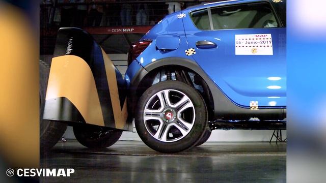 Crash Test Trasero Dacia Sandero смотреть онлайн