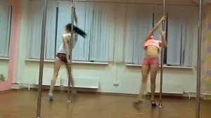 Дурачимся)) Полдэнс - студия "NOVA" Новочебоксарск - танцы на пилоне (шесте)