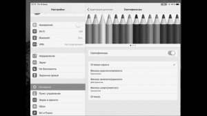 Черно-белый режим на iPhone или iPad в iOS 12