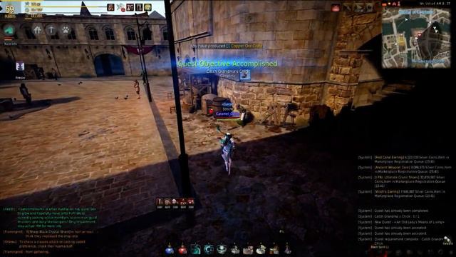 Black Desert [NA] - Easy Way To Get CP and Energy Recovery with Calpheon Daily Quests