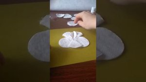 ООД нетрадиционные формы аппликации (старшая группа)