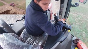 DEČAK & PUMA: Sava uči da ore sa Case Puma 155 ; BOY & PUMA