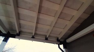 Приставная терраса из бруса и модульного крепежа