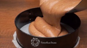 Шоколадный бисквит! Самый простой рецепт!