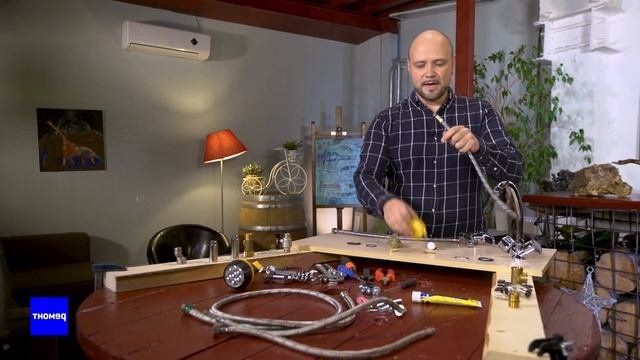 Установим однорычажный смеситель своими руками | #СделайСам