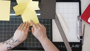 МК по изготовлению открытки или миниальбома с конструкцией ПОП-АП. #Скрапбукинг