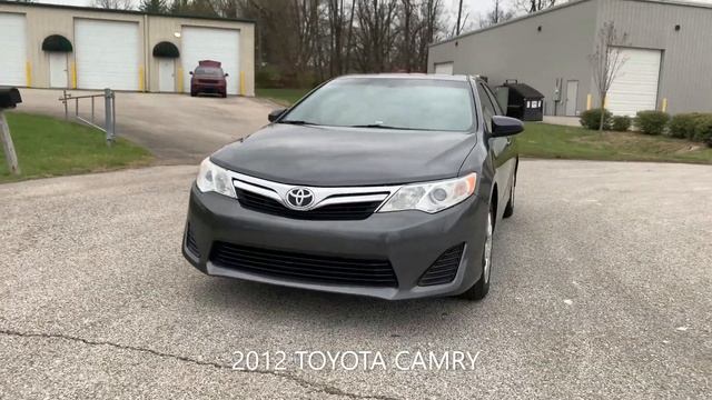 2012 Toyota Camry LE walk around and inside video смотреть онлайн