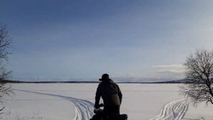 зимняя рыбалка в тундре