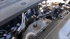 O2 Oxygen Lambda Sensor Locations on a Kia Cerato - K3 Forte Cee'd
