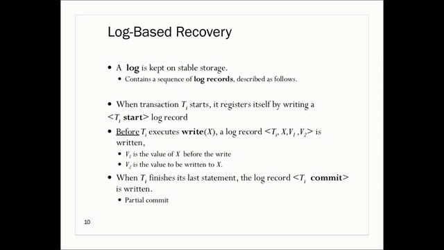 Database Recovery in DBMS
