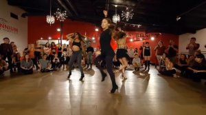 YANIS MARSHALL HEELS CHOREOGRAPHY "IN THE MIX" MIX MASTERS. LOS ANGELES MILLENNIUM DANCE COMPLEX