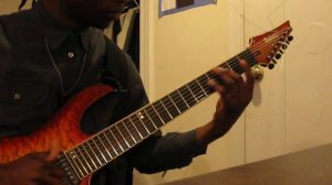 Tosin Abasi 7 string slapping