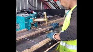 Работа на объекте. Аппарат контактной точечной сварки VLE.