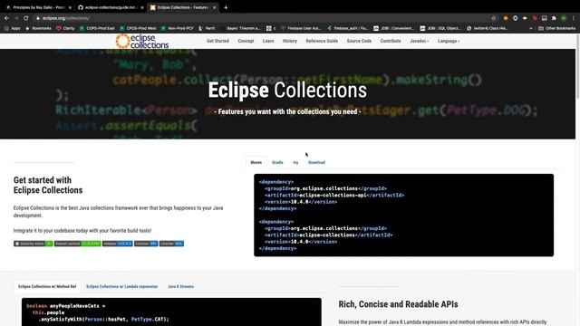 Eclipse Collections Library : Foreach смотреть онлайн