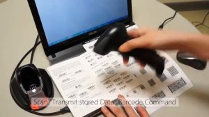 Использование Bluetooth-сканеров Cino в пакетном режиме сканирования