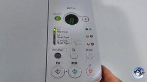 Canon Pixma MP210: How to do a Nozzle Check Test Page