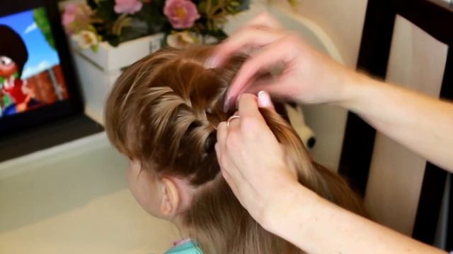Как крепить съемные 3D КОСЫ ИЗ КАНЕКАЛОНА ★ Цветные косы ЗА 5 МИНУТ ★ EASY way to do FEED in Braids