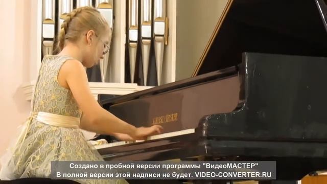 Шершнева Анастасия  К  Черни  Этюд 6 оп 299  Г  Беренс Этюд 37 оп  61