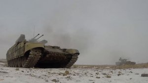 Стрельбы боевых машин поддержки танков «Терминатор»