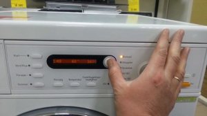 Вход в сервисное меню стиральных машинок Miele
