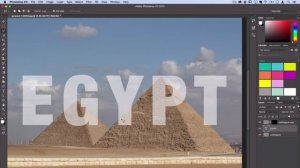 Photoshop Tutorial: How to place text and letters between objects in Photoshop