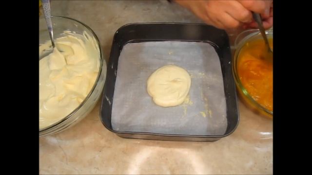 Запеканка из тыквы и творога. Pumpkin and cottage cheese casserole. გოგრის და ხაჭოს სუფლე.