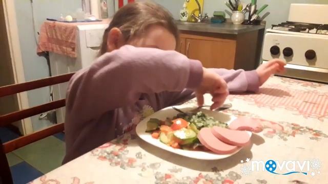 Второй день без мяса//Мой вес//Узи сердца Ксюшке//Что мы с Сашкой едим??