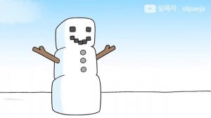 스티브&알렉스 눈싸움 - Steve and Alex's Snow Battle | Minecraft anime