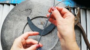 Как сделать колье из кожи. Дефиле украшений.