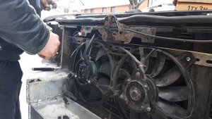 Установка вентиляторов охлаждения